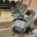 Grey Krug Modena Leather High Back Task Meeting Conference Chair